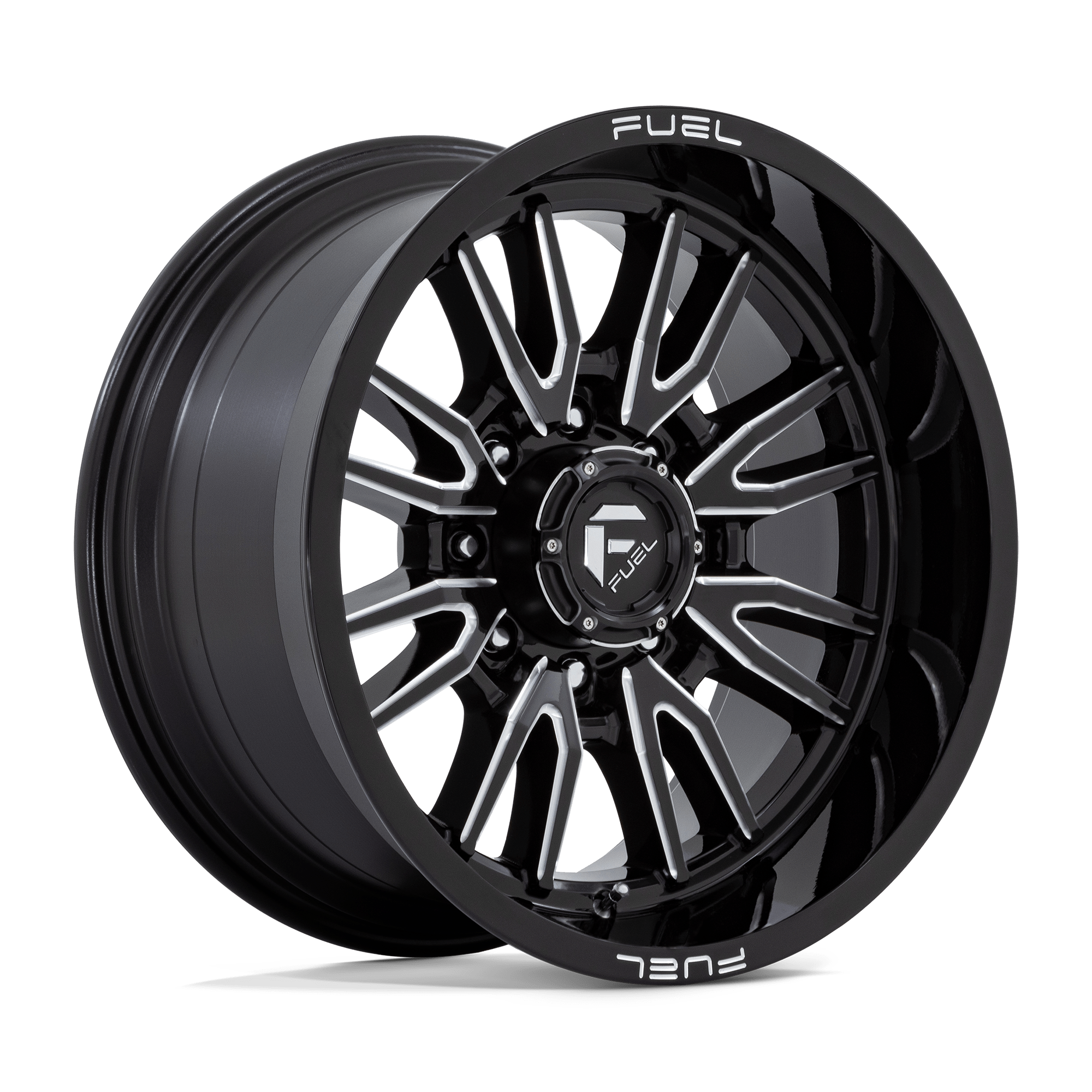 Fuel 1PC D761 Clash 20x10 8x180 G-BLK MILL - D76120001847
