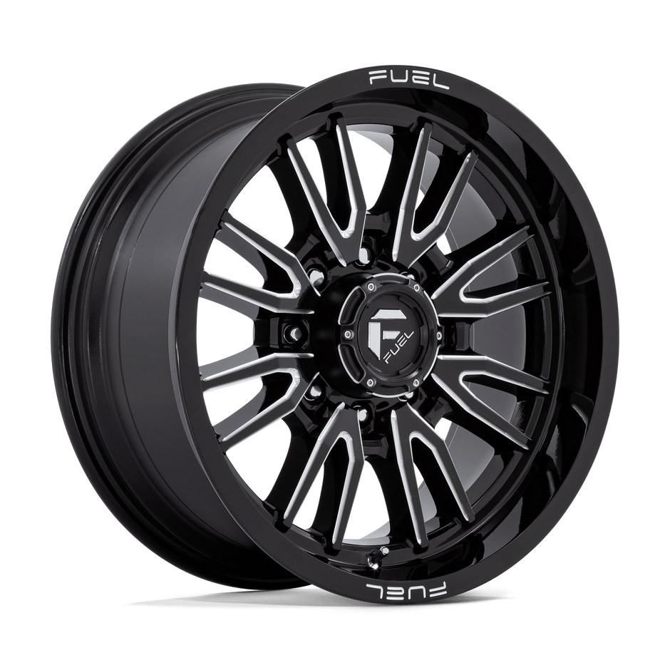 Fuel 1PC D761 Clash 20x9 8x165.1 G-BLK MILL - D76120908250