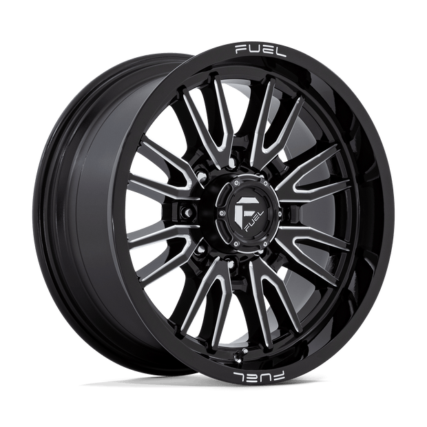 Fuel 1PC D761 Clash 20x9 8x165.1 G-BLK MILL - D76120908250
