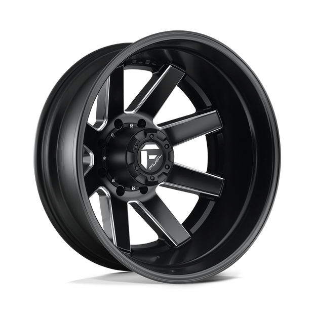 Fuel 1PC D538 Maverick 24x8.25 8x210 MT-BLK-MIL - D53824829325