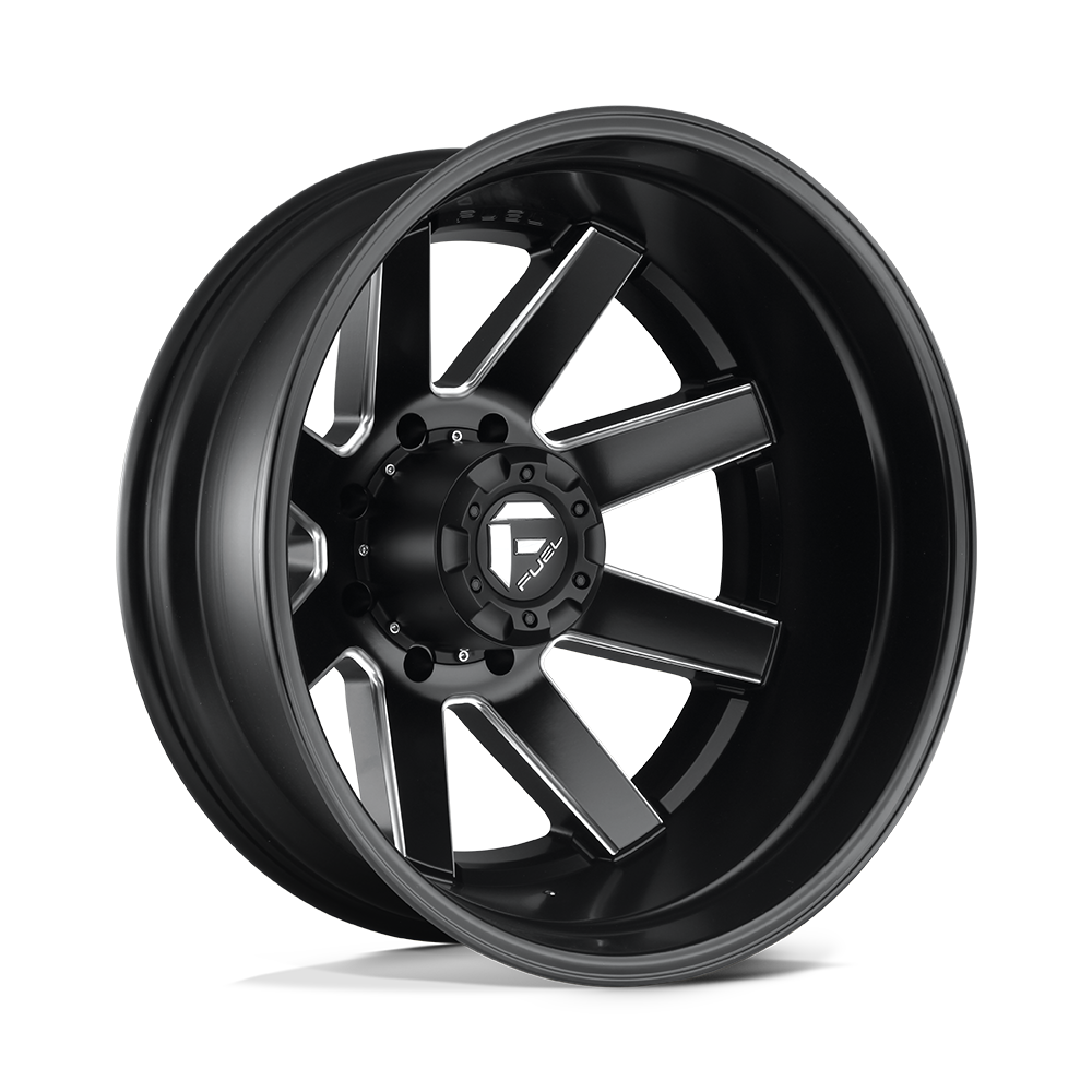 Fuel 1PC D538 Maverick 24x8.25 8x165.1 MT-BLK-MIL - D53824828D45
