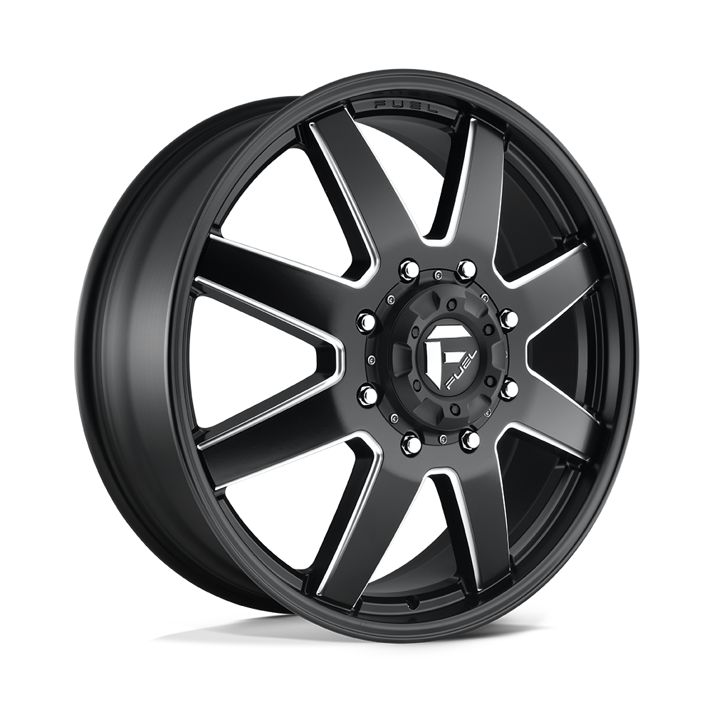 Fuel 1PC D538 Maverick 24x8.25 8x165.1 MT-BLK-MIL - D53824828D