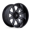 Fuel 1PC Darkstar 22x10 6x135/6x139.7 M-GNMTL BLK-LP - FC853AB22106710