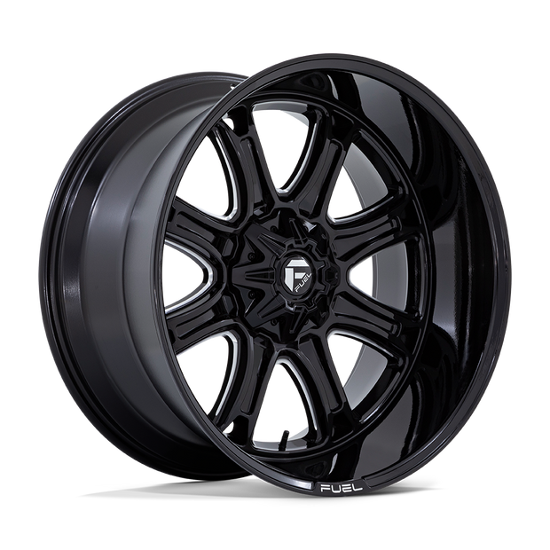 Fuel 1PC Darkstar 20x9 8x165.1 G-BLK MILL - FC853BE20908001