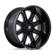 Fuel 1PC Darkstar 24x12 8x170 G-BLK MILL - FC853BE24128744N