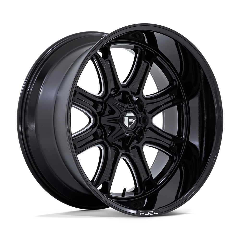 Fuel 1PC Darkstar 22x9 6x135/6x139.7 G-BLK MILL - FC853BE22906701