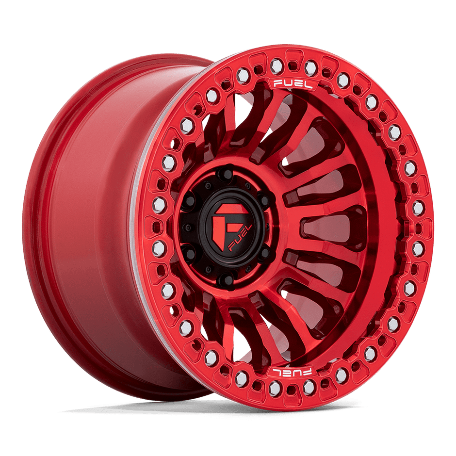 Fuel 1PC FC125 Rincon Beadlock 17x9 6x139.7 C-RED - FC125QX17906838N