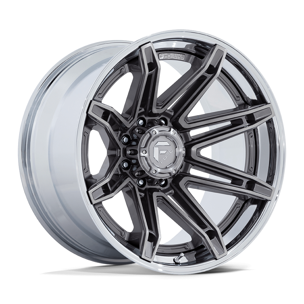 Fuel 1PC FC401 Brawl 22x10 6x139.7 PLTNM-CHR - FC401AP22106818N