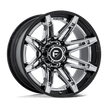 Fuel 1PC FC401 Brawl 22x10 6x139.7 CHR G-BLK - FC401PB22106818N