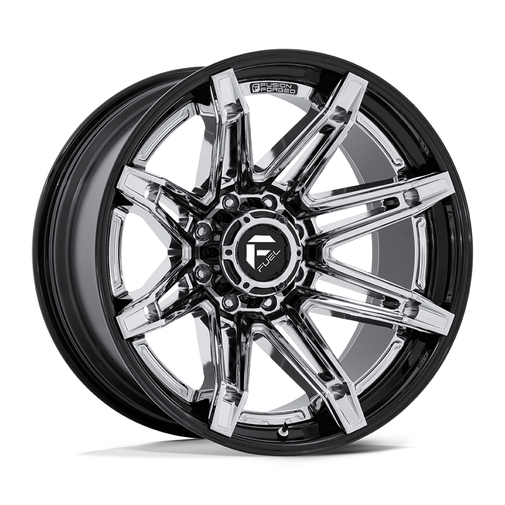Fuel 1PC FC401 Brawl 20x10 6x139.7 CHR G-BLK - FC401PB20106818N