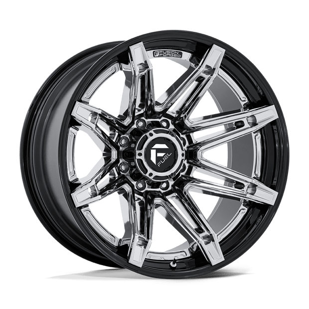 Fuel 1PC FC401 Brawl 20x10 6x135 CHR G-BLK - FC401PB20106318N