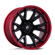 Fuel 1PC FC402 Catalyst 22x12 6x135 M-BLK RD - FC402MQ22126344N