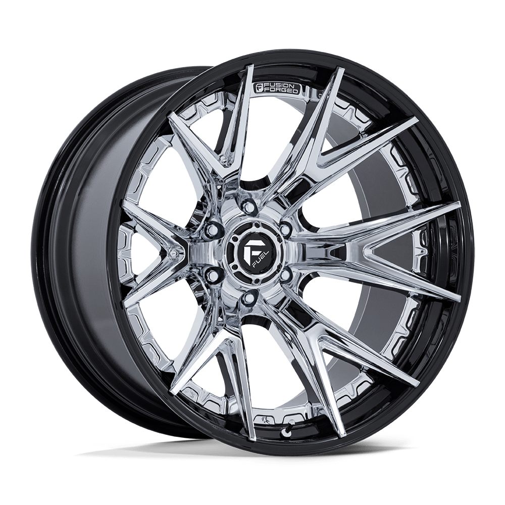 Fuel 1PC FC402 Catalyst 24x12 6x139.7 CHR G-BLK - FC402PB24126844N