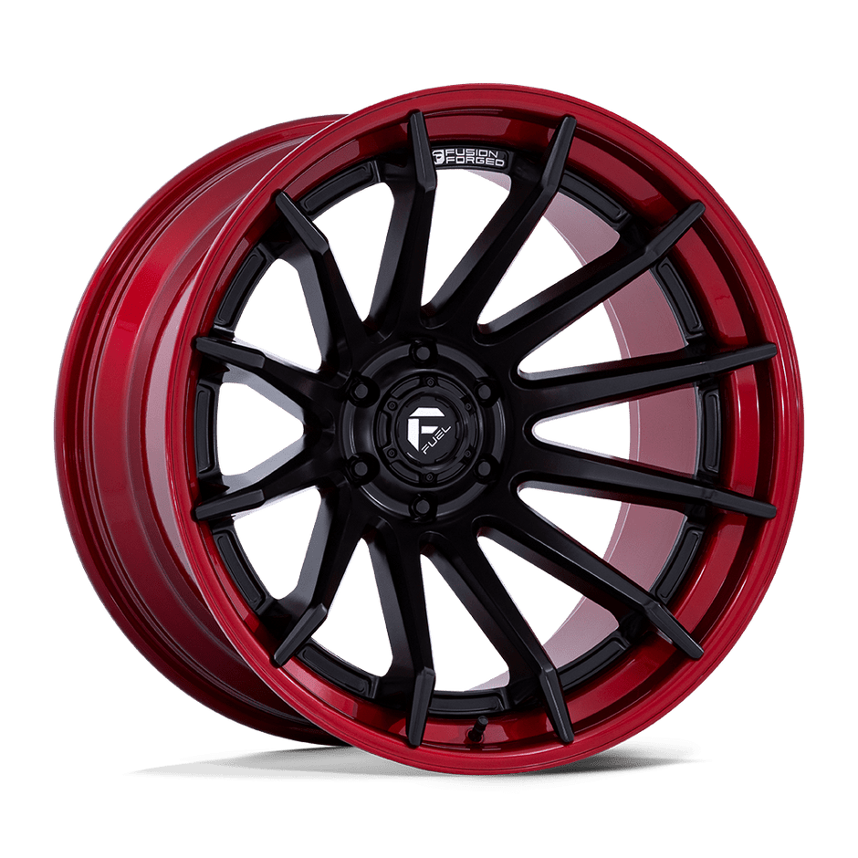 Fuel 1PC FC403 Burn 22x12 6x135 M-BLK RD - FC403MQ22126344N