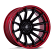 Fuel 1PC FC403 Burn 20x10 5x127 M-BLK RD - FC403MQ20105018N