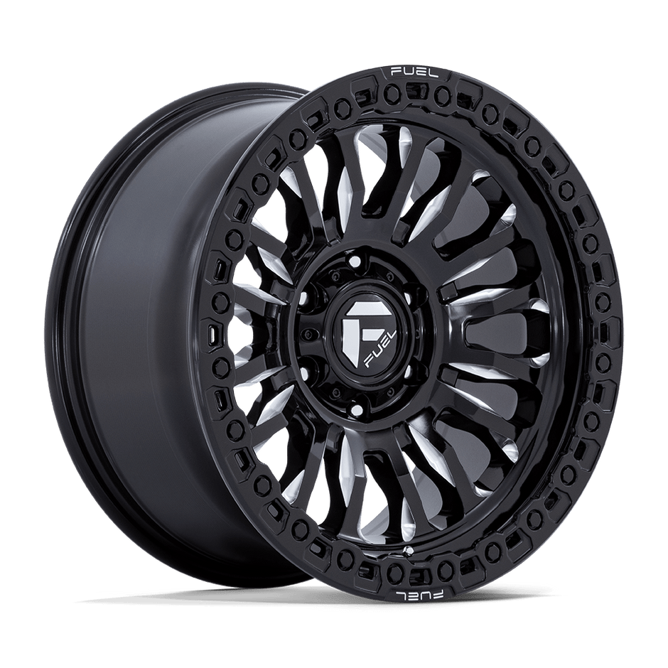 Fuel 1PC FC857 Rincon 20x10 5x127 G-BLK MILL - FC857BE20105018N