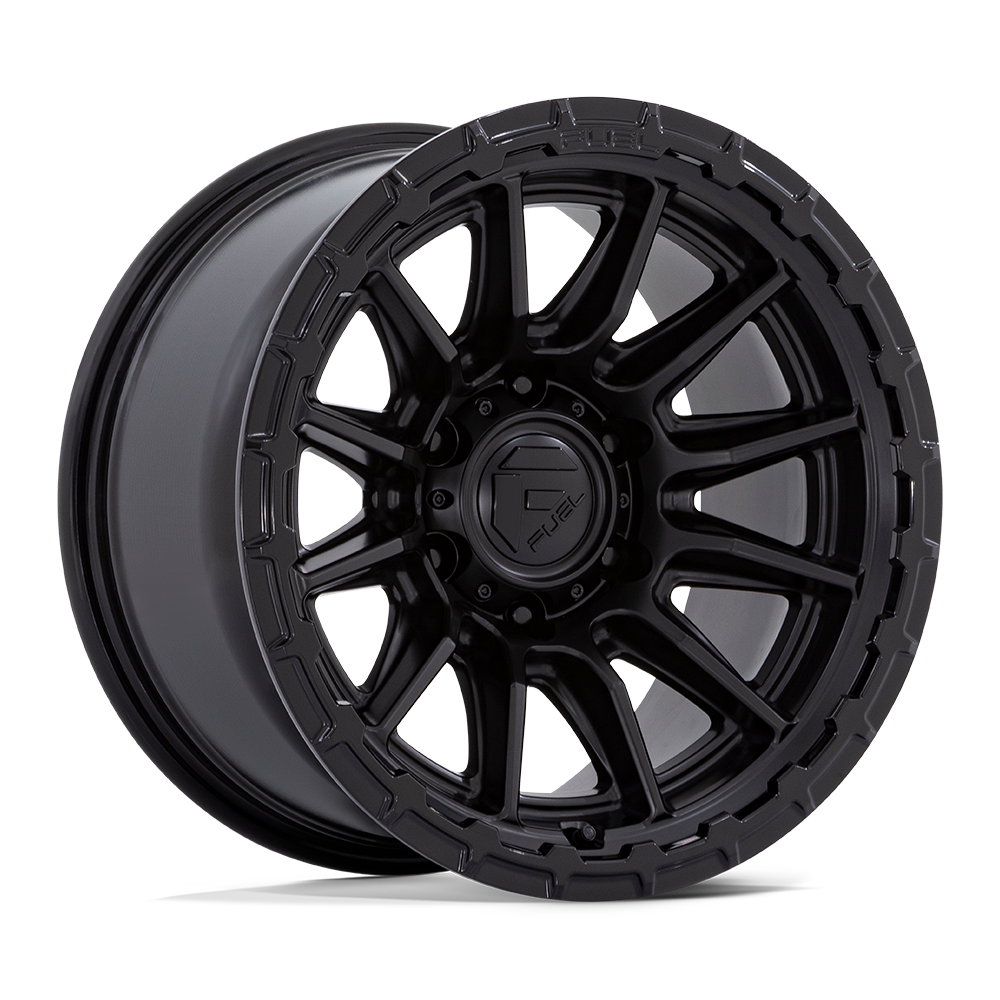 Fuel 1PC FC866 Piston 17x8.5 6x139.7 BLK-OUT GB-LP - FC866MX17856825