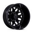 Fuel 1PC D871 Flux Dually 22x8.25 8x170 BLK-OUT - D87122821735