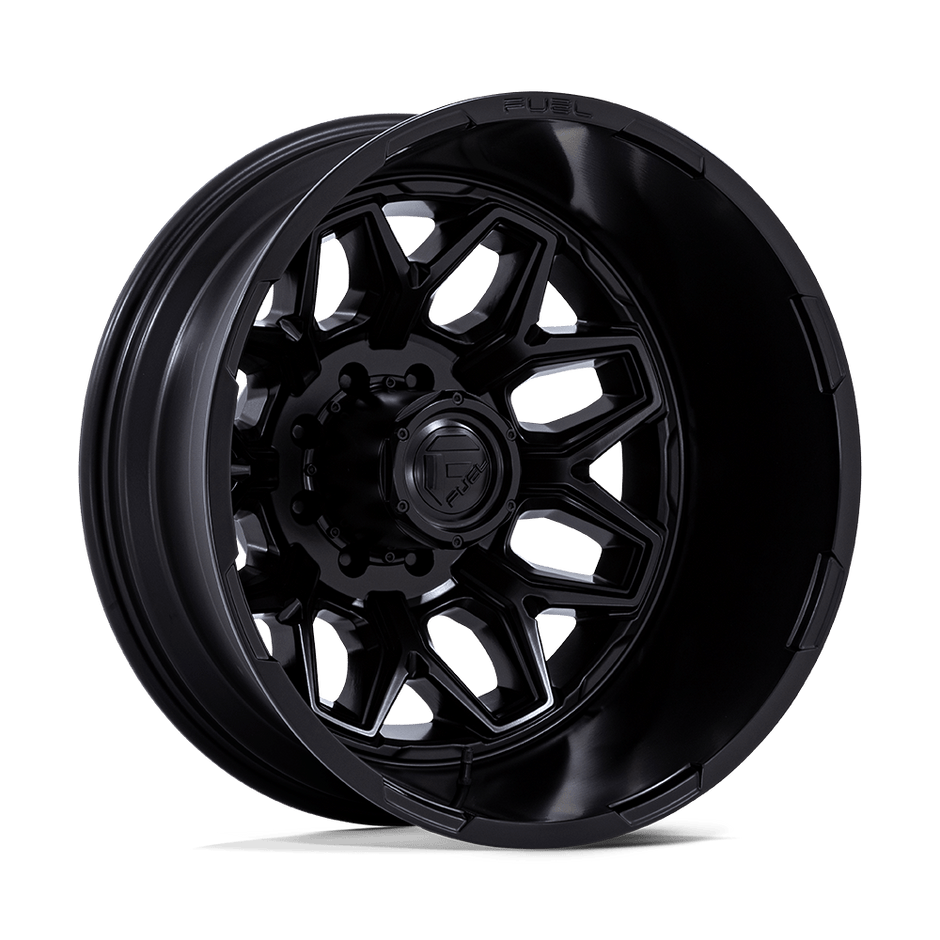 Fuel 1PC D871 Flux Dually 22x8.25 8x200 BLK-OUT - D87122829235