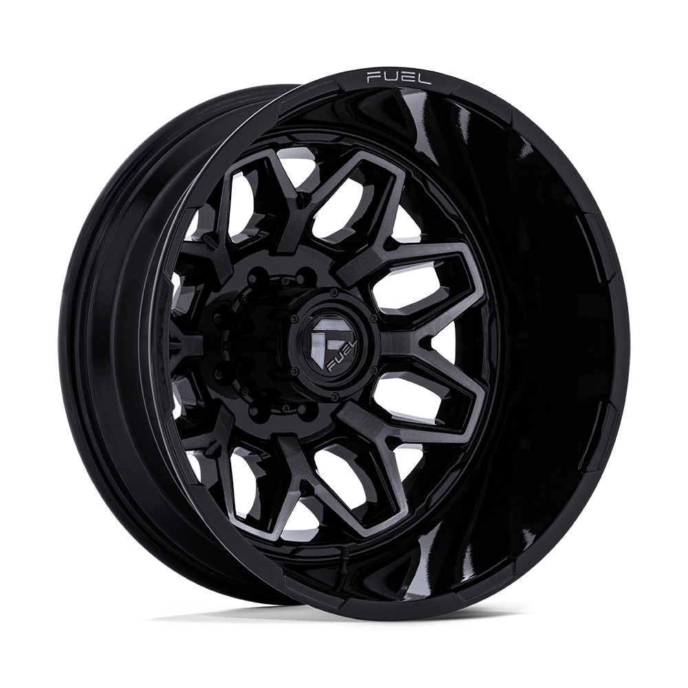 Fuel 1PC D875 Flux Dually 22x8.25 8x165.1 G-BLK GTCC - D87522828D25
