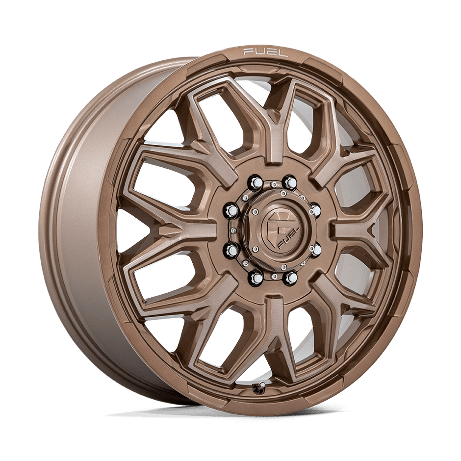 Fuel 1PC D876 Flux Dually 22x8.25 8x165.1 PLTNM-BRNZ - D87622828D