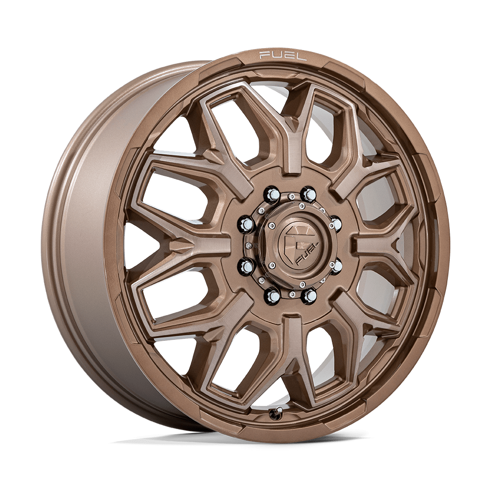 Fuel 1PC D876 Flux Dually 22x8.25 8x200 PLTNM-BRNZ - D876228292