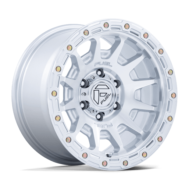 Fuel 1PC FC884 Fortress 17x8.5 5x127 G-SLV MACH-FC - FC884SD17855025