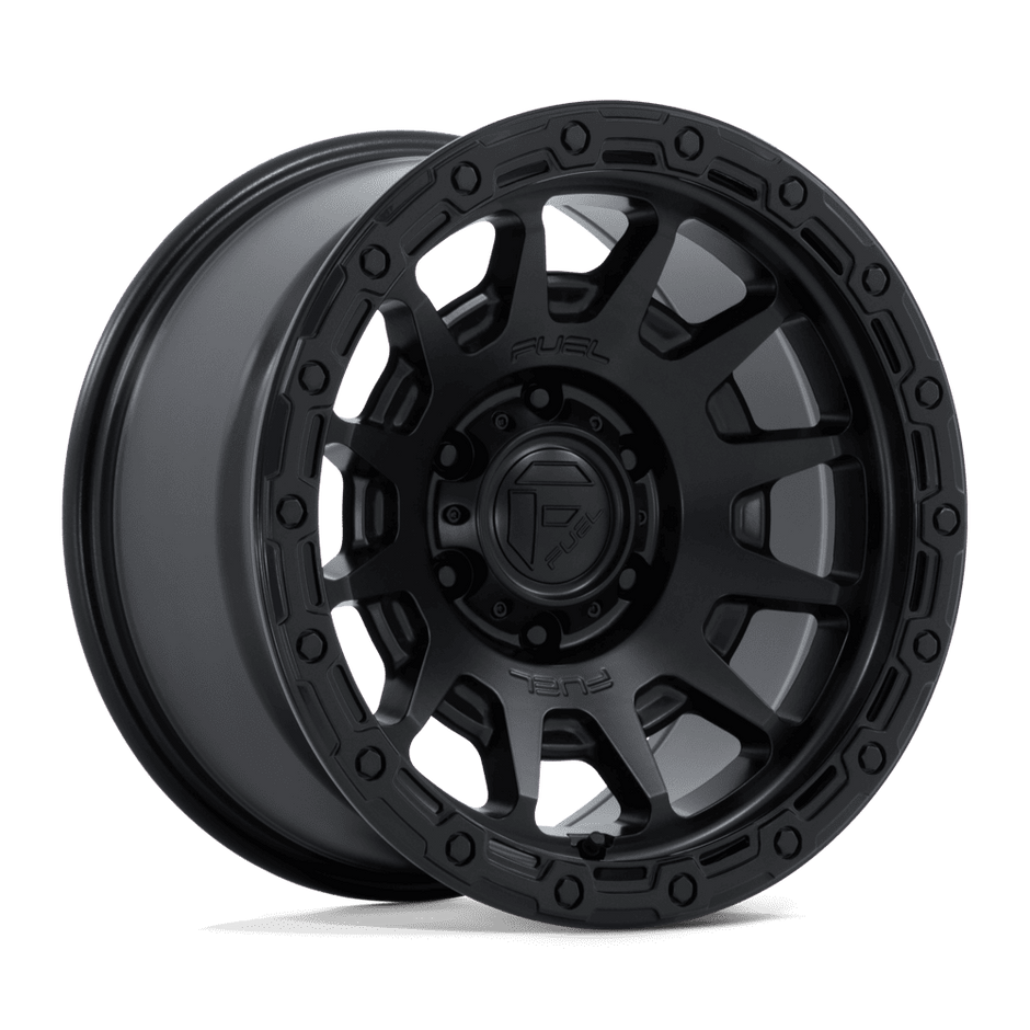 Fuel 1PC FC884 Fortress 17x9 6x139.7 M-BLK G-BLK-LP - FC884MB17906812N