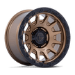 Fuel 1PC FC884 Fortress 17x9 5x127 M-BRNZ G-BLK - FC884ZB17905012N
