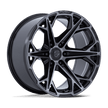Fuel 1PC FC886 Hammerhead 20x9 6x135 G-BLK DDT - FC886BT20906320