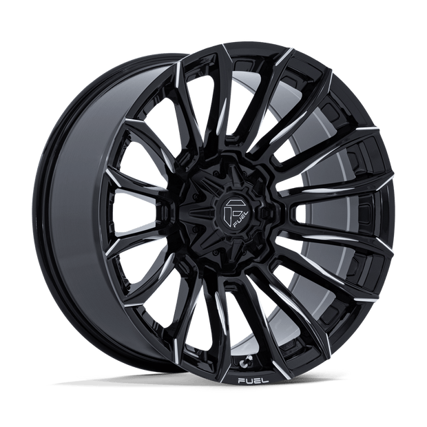 Fuel 1PC FC889 Blade 20x10 8x165.1 G-BLK-MILL - FC889BE20108018N