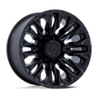 Fuel 1PC D804 Flame 20x9 8x170 BLK-OUT - D80420901750