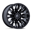 Fuel 1PC D803 Flame 20x9 8x170 G-BLK-MILL - D80320901757