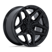 Fuel 1PC Flux 17x9 5x127 G-BLK - FC854BX17905012N
