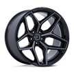 Fuel 1PC Flux 17x9 5x127 G-BLK GTCC - FC854BT17905001