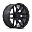 Fuel 1PC Flux 24x10 6x139.7 BLK-OUT - FC854MX24106800