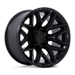 Fuel 1PC Flux 22x10 8x180 BLK-OUT - FC854MX22108818N