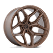 Fuel 1PC Flux 17x9 5x127 PLTNM-BRZ - FC854ZR17905012N