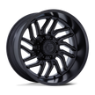 Fuel 1PC D864 Hurricane 20x9 6x135 BLK-OUT - D86420908950