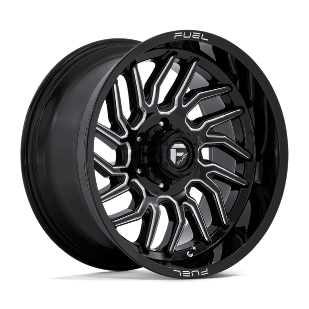 Fuel 1PC D807 Hurricane 20x10 6x139.7 G-BLK-MILL - D80720008447
