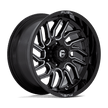 Fuel 1PC D807 Hurricane 20x10 6x135 G-BLK-MILL - D80720008947