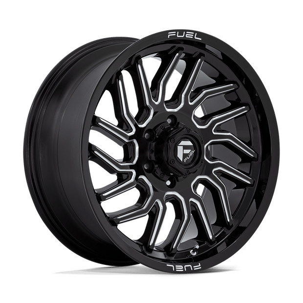 Fuel 1PC D807 Hurricane 20x9 6x139.7 G-BLK-MILL - D80720908457