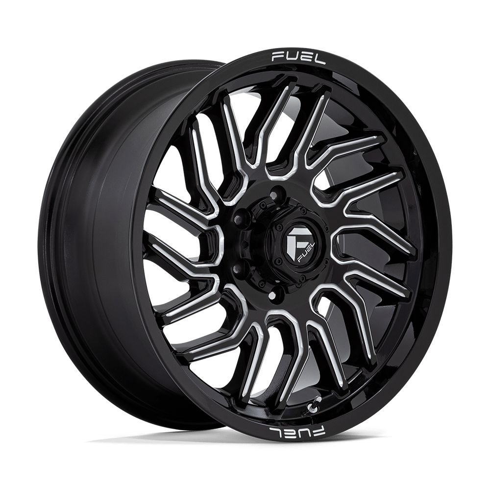 Fuel 1PC D807 Hurricane 20x9 6x135 G-BLK-MILL - D80720908957