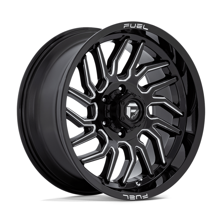 Fuel 1PC D807 Hurricane 20x9 6x139.7 G-BLK-MILL - D80720908450