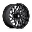 Fuel 1PC D807 Hurricane 20x9 6x135 G-BLK-MILL - D80720908950