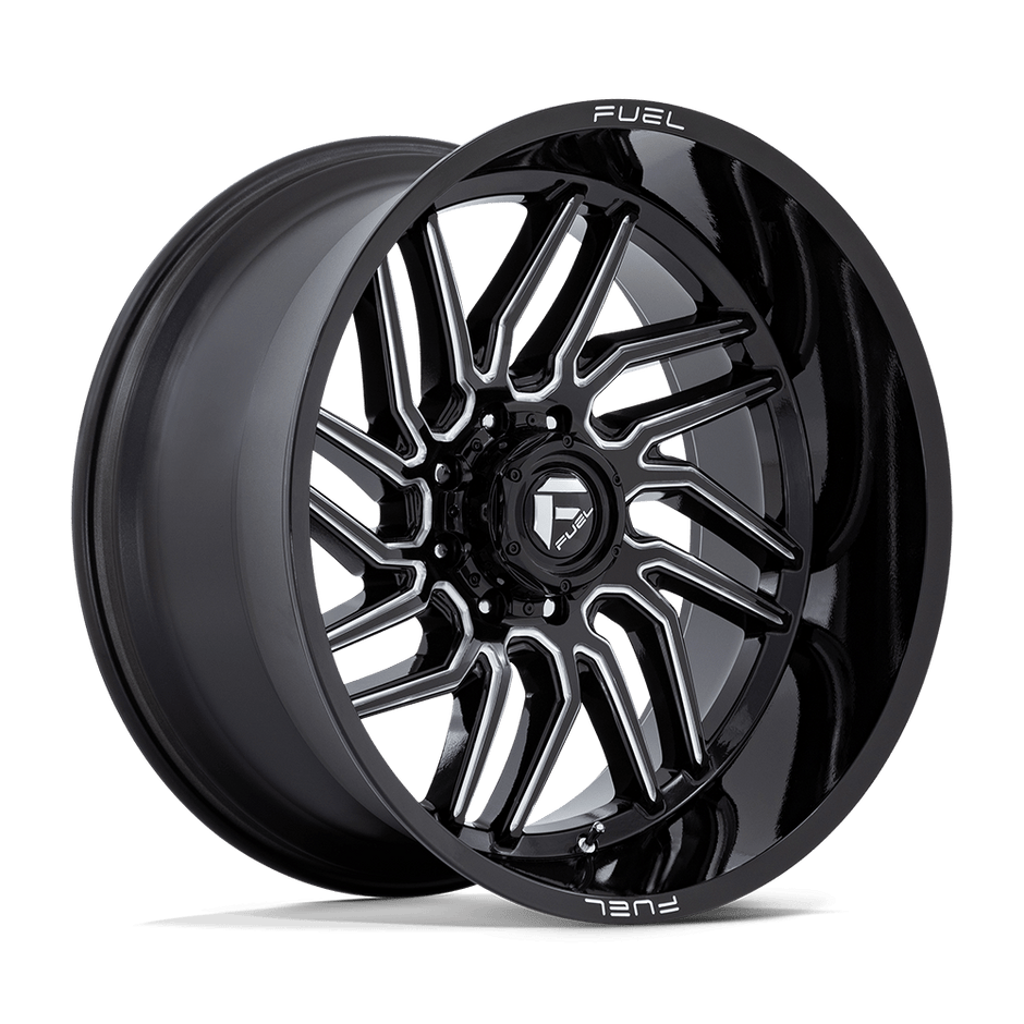 Fuel 1PC D807 Hurricane 24x12 8x170 G-BLK-MILL - D80724201747
