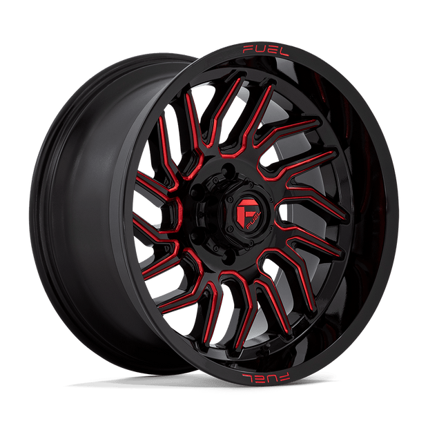 Fuel 1PC D808 Hurricane 20x10 6x139.7 G-BLK MILL-RT - D80820008447