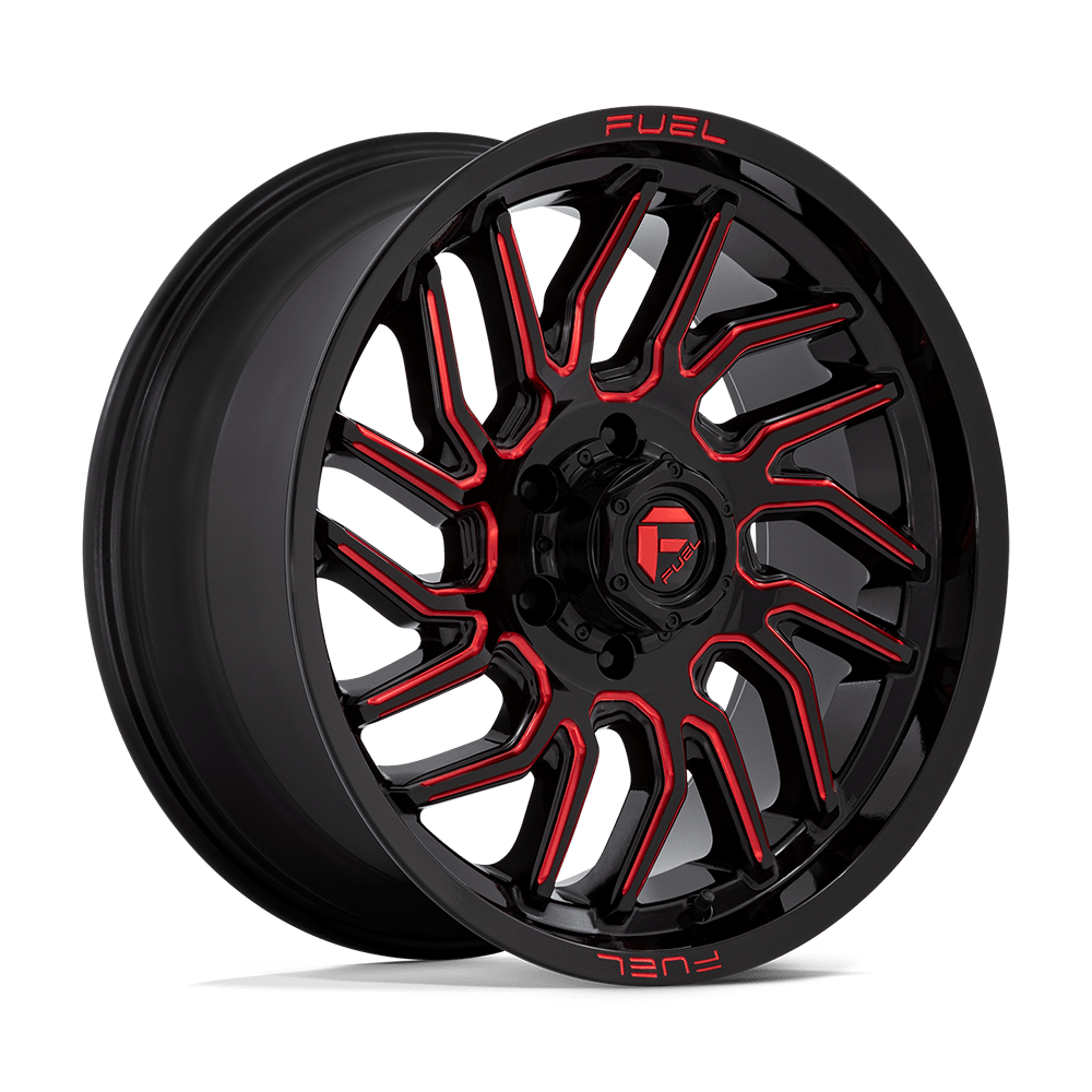 Fuel 1PC D808 Hurricane 20x9 6x139.7 G-BLK MILL-RT - D80820908457