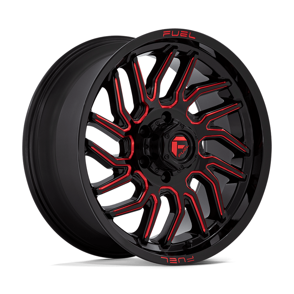 Fuel 1PC D808 Hurricane 20x9 6x139.7 G-BLK MILL-RT - D80820908457