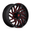 Fuel 1PC D808 Hurricane 20x9 6x139.7 G-BLK MILL-RT - D80820908457